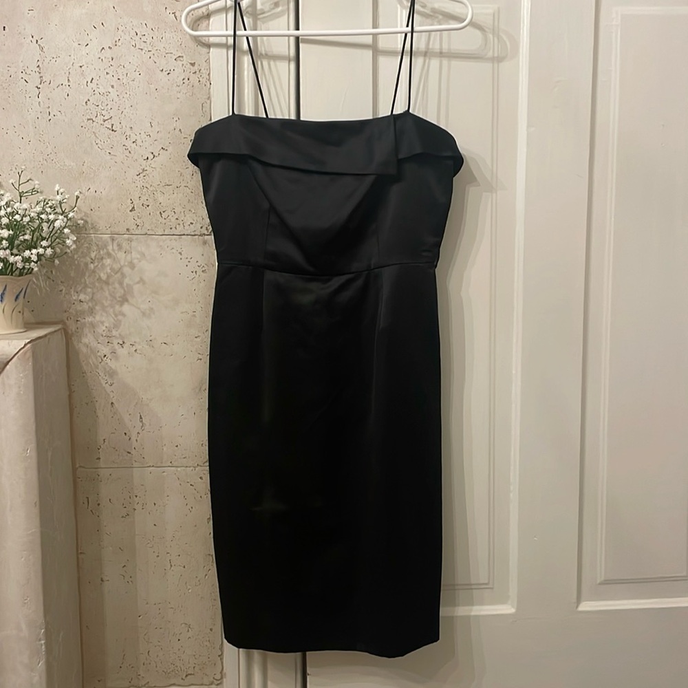 Classic Lilly Pulitzer black silk dress size 4